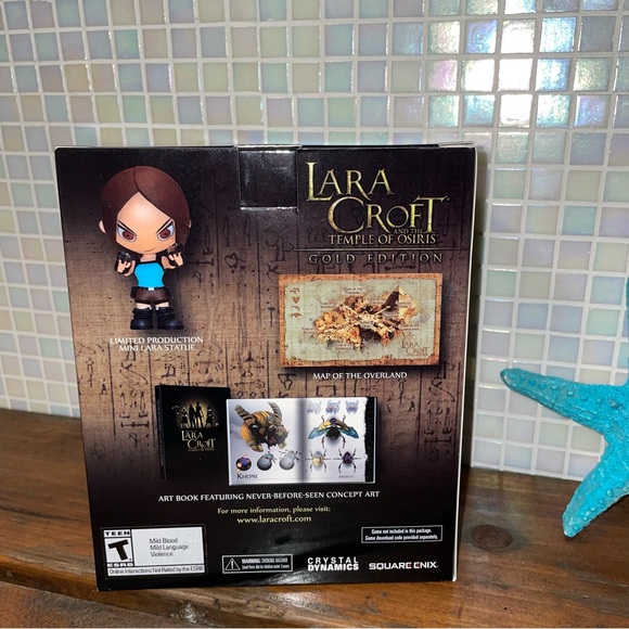 Lara Croft And The Temple Of Osiris - Gold Edition Mini Figure (No Game) NEW - Picture 2 of 5